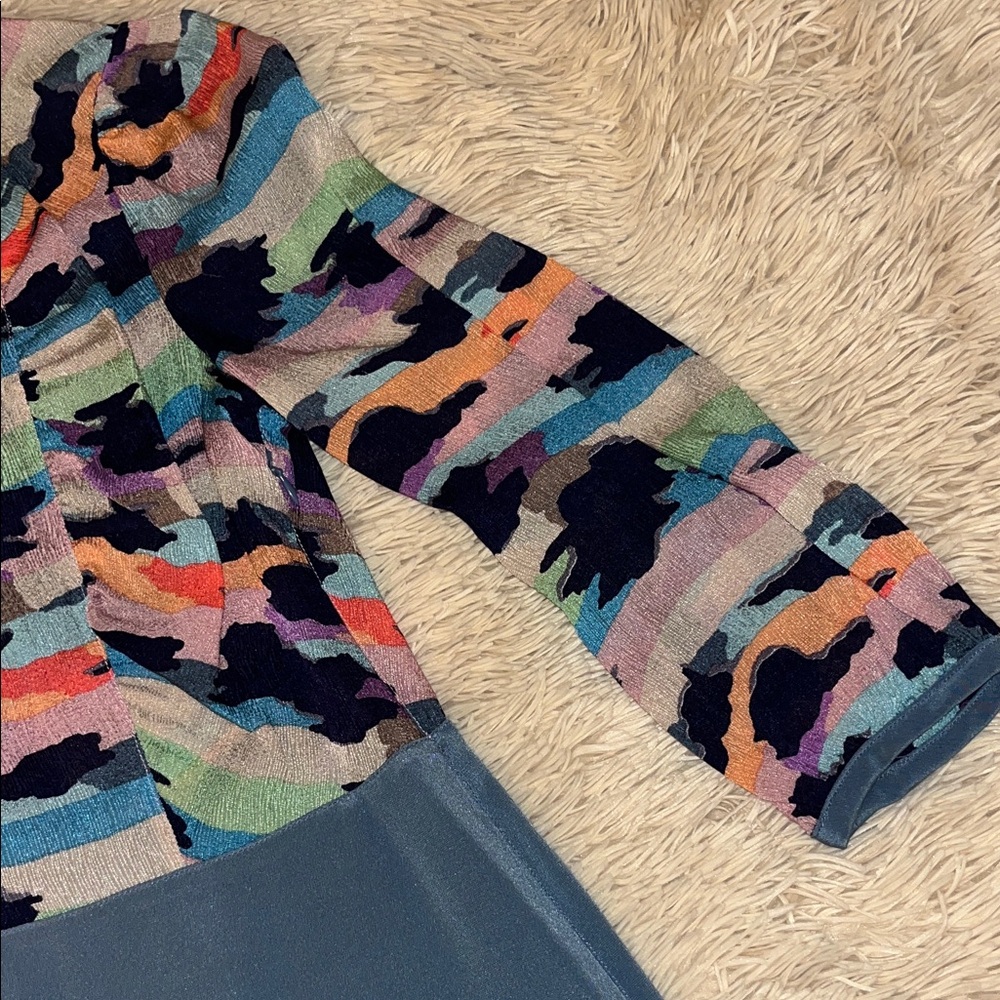 Marc Jacobs Multicolor Patterned Midi Dress - Picture 5 of 7